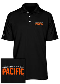 University of the Pacific Tigers Pacific Fierce Performance Polo Shirt by Zeus Collegiate
