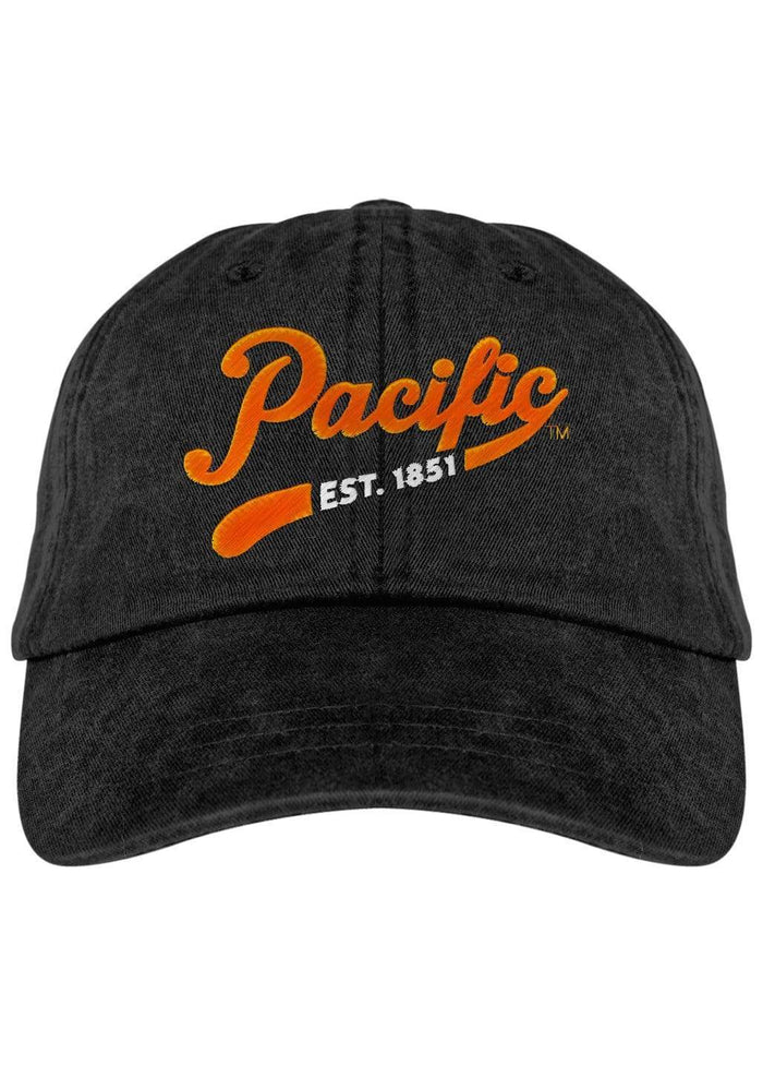 University of the Pacific Tigers Pacific Spirit Fadeaway Cap Hat by Zeus Collegiate