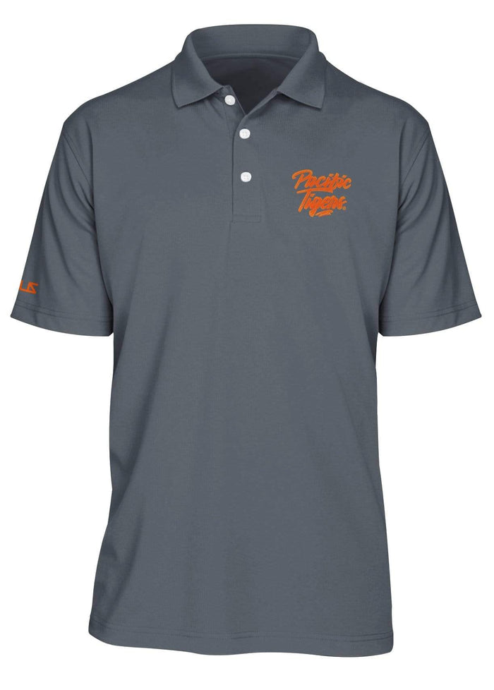 University of the Pacific Tigers Pacific Tigers Upper Echelon Performance Polo Shirt by Zeus Collegiate