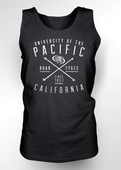 University of the Pacific Tigers Roar Tyges California Series Tank Top by Zeus Collegiate