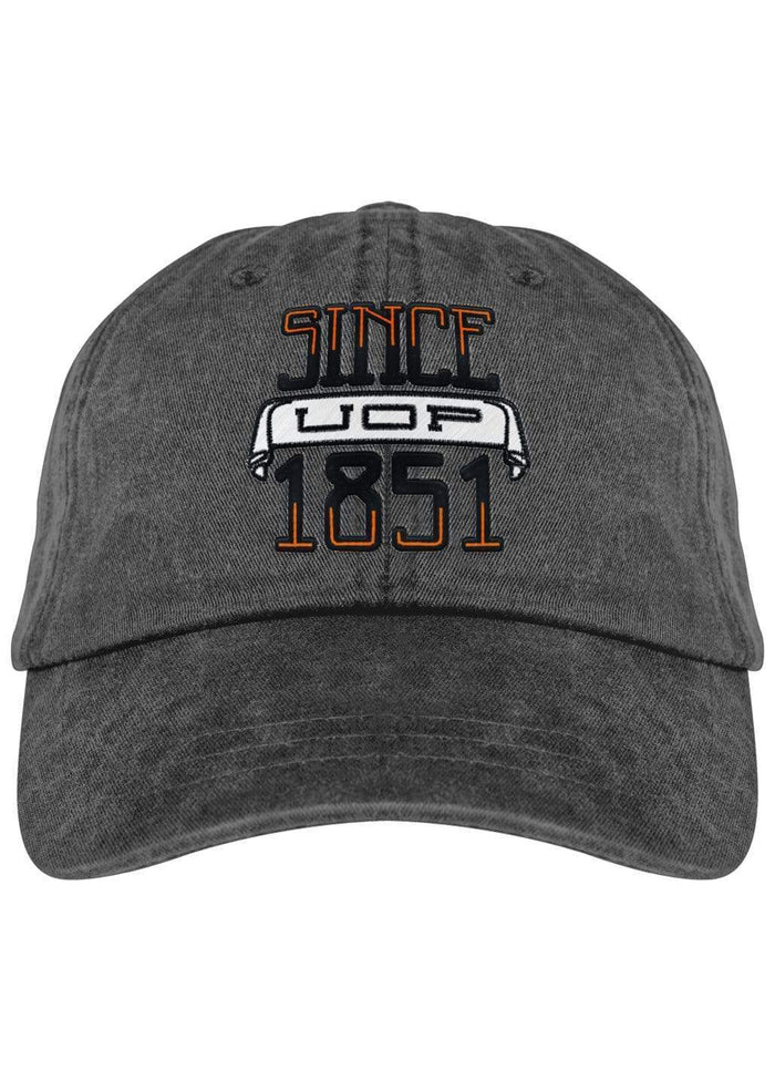 University of the Pacific Tigers Since 1851 Fadeaway Cap Hat by Zeus Collegiate