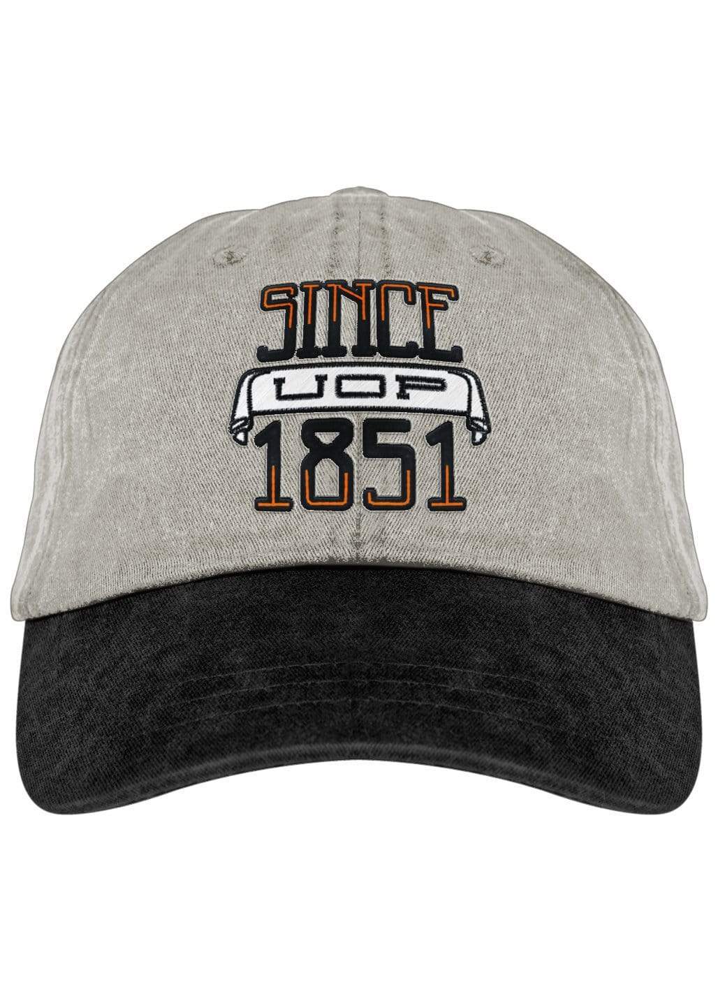 University of the Pacific Tigers Since 1851 Fadeaway Cap Hat by Zeus Collegiate