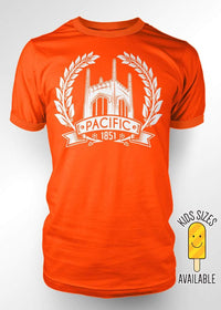University of the Pacific Tigers The Ivy T-Shirt by Zeus Collegiate