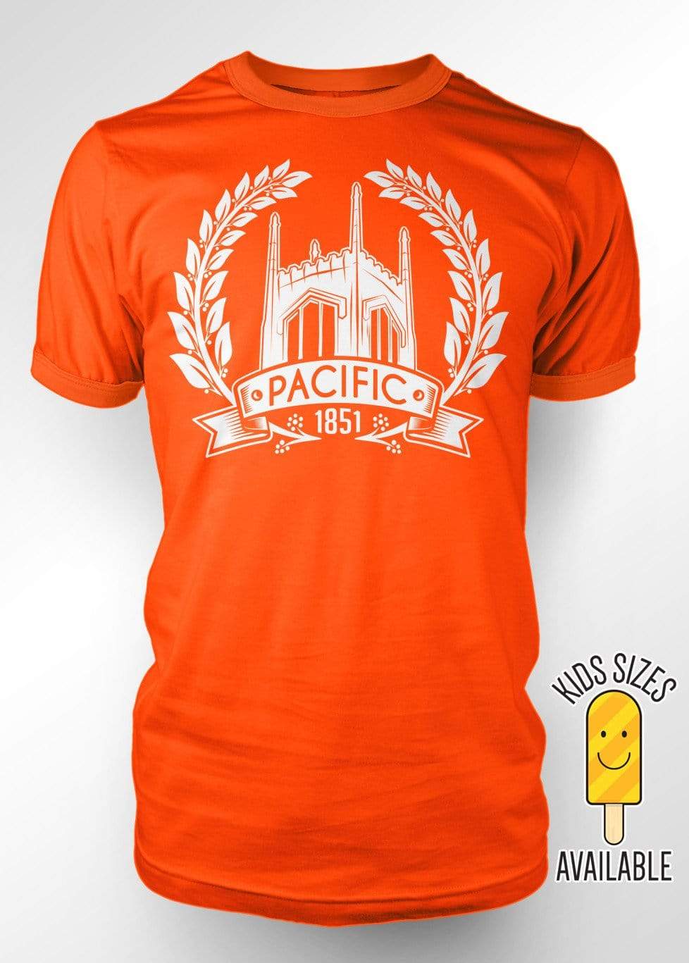 University of the Pacific Tigers The Ivy T-Shirt by Zeus Collegiate