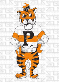 University of the Pacific Tigers Tommy Tiger Mascot T-Shirt by Zeus Collegiate