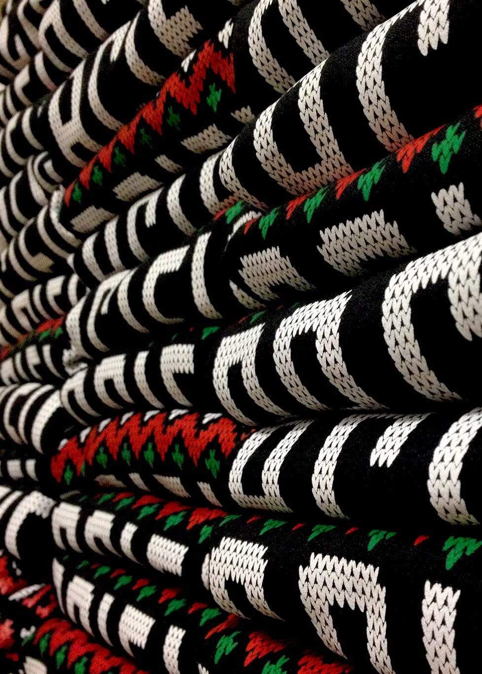 University of the Pacific Tigers Burns Tower Ugly Sweater Tee — Folded Stack — by Zeus Collegiate
